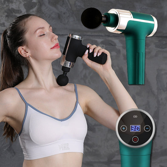 Mini Fascia Gun Fitness Massager Physiotherapy Electric Massage Gun Muscle Relaxer